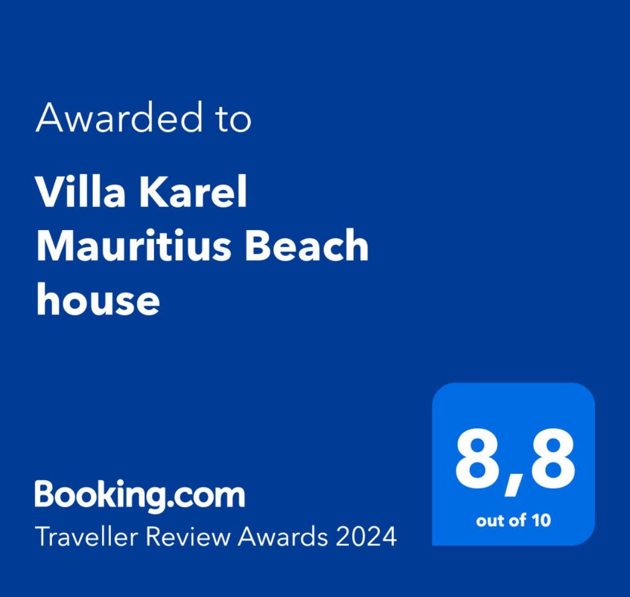 Villa Karel Mauritius Beach House Riambel Eksteriør bilde