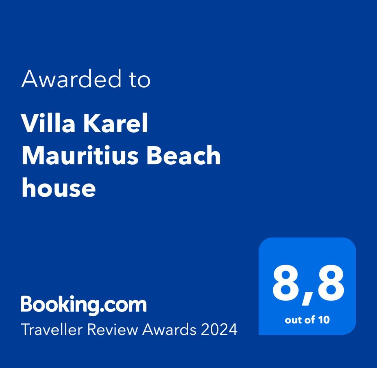 Villa Karel Mauritius Beach House Riambel Eksteriør bilde